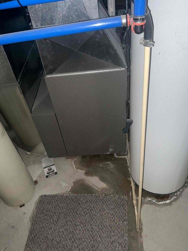 Conducted estimate for replacement of existing water heater installed in 2002. Evaluated current installation including ductwork, plumbing configuration with PEX piping, and available space in mechanical room. Discussed tankless water heater options with customer as alternative to conventional tank-style unit, reviewed installation requirements, venting considerations, and system specifications suitable for the property.