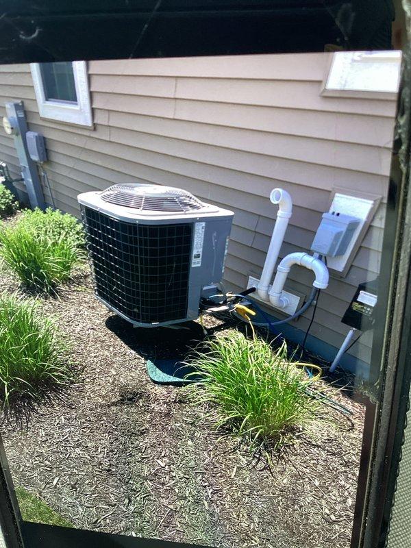 Completed routine cooling system maintenance visit as part of membership agreement. Responded to thermostat alert indicating furnace issue requiring inspection. Performed comprehensive system evaluation of outdoor condensing unit and associated components. Delivered replacement air filters to customer as requested. All equipment inspected and found operating within normal parameters.