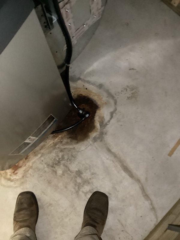 Completed installation of new air conditioning system and evaporator coil in residential basement location. Unit was properly positioned, connected to existing ductwork with flexible black ducting, and integrated with furnace system. All refrigerant lines, electrical connections, and condensate drainage were installed per manufacturer specifications, with system tested and confirmed operational upon completion.