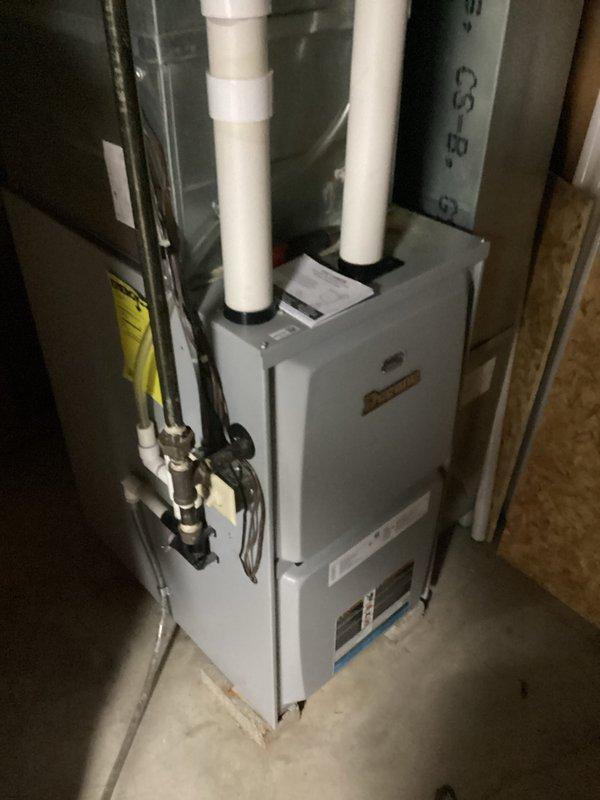 Completed comprehensive AC tune-up service on three outdoor condensing units, performing standard maintenance inspections, cleaning, and system checks. Verified proper operation of associated indoor furnace unit, inspected gas connections, venting systems, and confirmed all safety controls functioning correctly. All equipment operating within normal parameters upon completion.