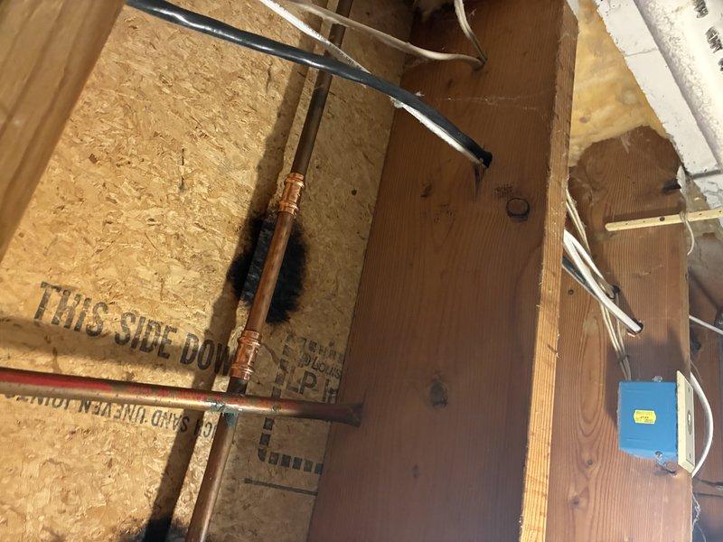 Completed diagnostic evaluation of existing plumbing fixtures and provided recommendations for faucet and hose bib replacement. Assessed underslab copper supply line routing through attic space and confirmed accessibility for future installation work. Customer approved proceeding with new fixture installations at scheduled appointment.