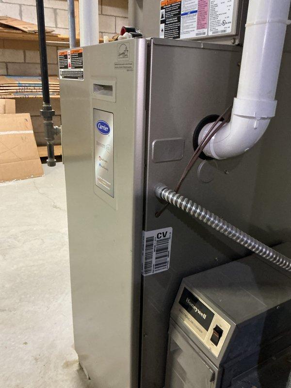 Completed comprehensive tune-up service on two furnace units and two air conditioning systems. Performed standard maintenance procedures including inspection of all major components, electrical connections, capacitors, and control boards. All equipment found to be in proper operational condition with connections secure and systems functioning within manufacturer specifications.