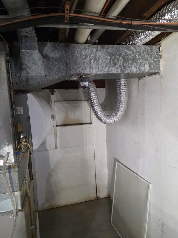 Completed installation of HVAC zoning system in basement mechanical room. Installed zone control panels with digital displays and integrated new ductwork with existing air handler system. Configured damper controls and verified proper operation of all zones to provide independent temperature control for multiple areas of the building.