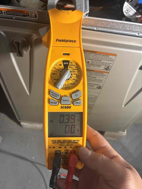 Completed comprehensive tune-up on furnace and air conditioning system, performing standard maintenance protocols including electrical testing with clamp meter to verify proper amperage and voltage readings on outdoor condensing unit. Inspected dehumidifier system and confirmed all equipment operating within normal parameters with no deficiencies noted at time of service.