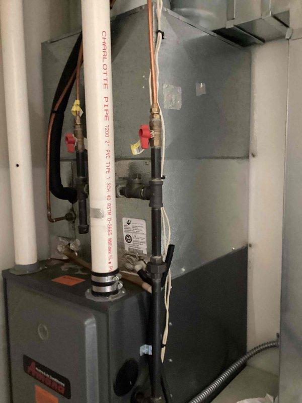Responded to no-charge callback for air conditioning unit blowing warm air following previous service where refrigerant was added to low system. Upon arrival, inspected outdoor condenser units and indoor air handler components. Verified system was again low on refrigerant charge, confirming active leak in system as previously documented. Recommended leak detection service and repair to properly address underlying issue, as continued refrigerant additions without leak repair will result in recurring system failure and potential compressor damage.