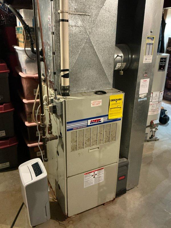 Conducted comprehensive assessment of existing HVAC system for replacement estimate including furnace and zoning capabilities. Documented current Heil furnace installation, associated ductwork, plumbing connections, and mechanical room layout to provide accurate replacement specifications and zoning integration options.
