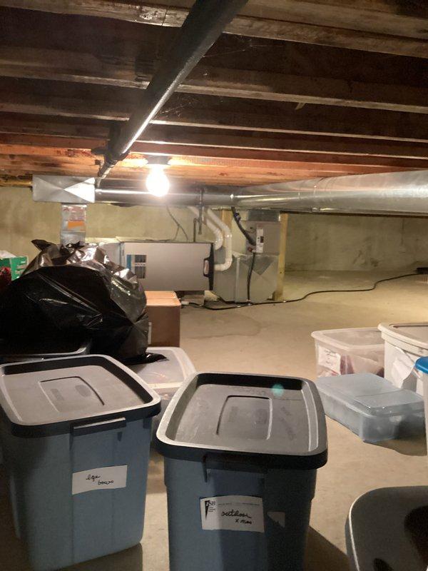 Completed preventative maintenance cooling tune-up as part of recurring membership agreement. Performed comprehensive system inspection in basement, checking furnace and HVAC equipment operation, verifying proper airflow through ductwork, and testing refrigerant pressures using manifold gauges on outdoor condenser unit. All components operating within normal parameters with no deficiencies noted.