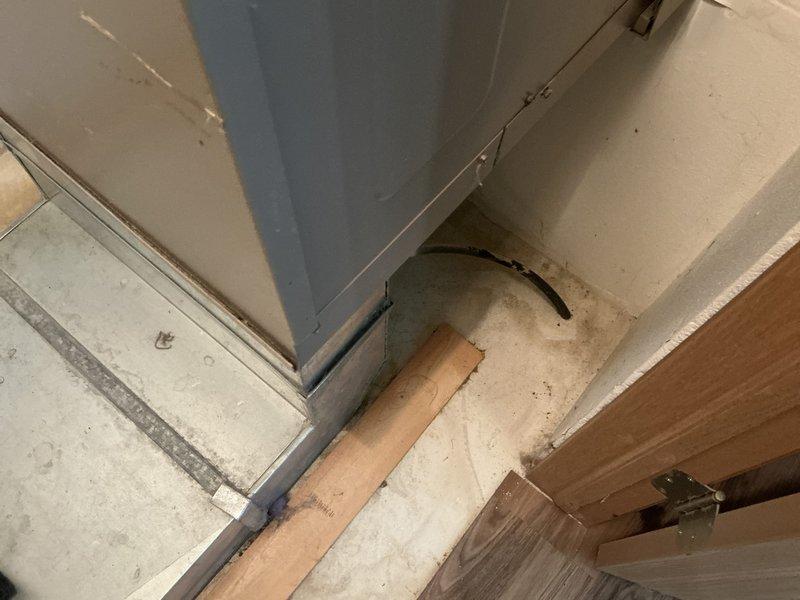 Responded to emergency service call and performed comprehensive evaluation of existing MagicPak HVAC system. Documented current equipment condition including interior components, gas valve assembly, electrical connections, and ductwork configuration to provide detailed replacement estimate for aging unit showing signs of wear and operational concerns.