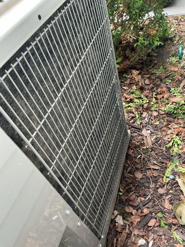 Completed routine cooling season maintenance visit for residential split system air conditioning unit. Performed comprehensive inspection of outdoor condensing unit, verified proper operation of condenser fan motor and compressor, checked refrigerant levels and system pressures, cleaned condenser coil fins, and inspected electrical connections and components. Unit found operating within normal parameters with no deficiencies noted at time of service.