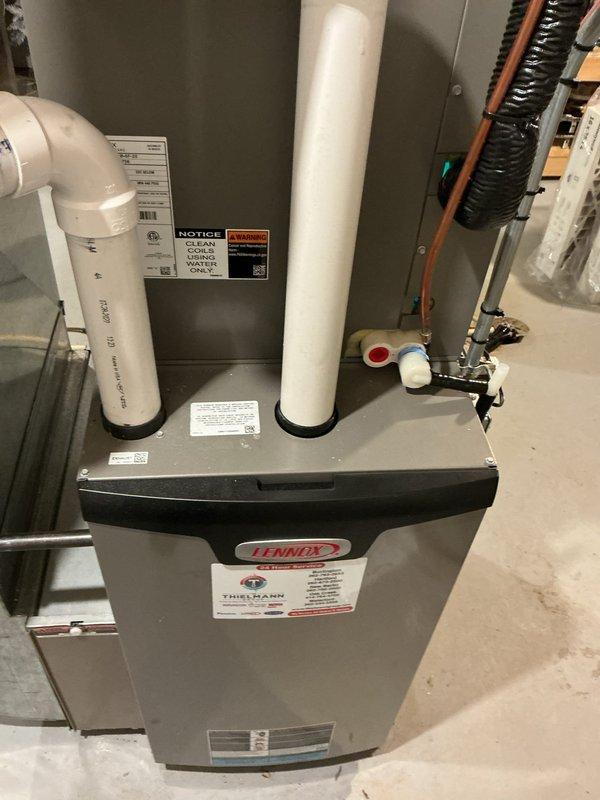 Completed preventative maintenance tune-up on two Lennox HVAC systems. Delivered and installed two F100 16x25x4 media filters as requested, inspected both air handling units, verified proper operation of all components, and ensured systems are running efficiently for continued performance.