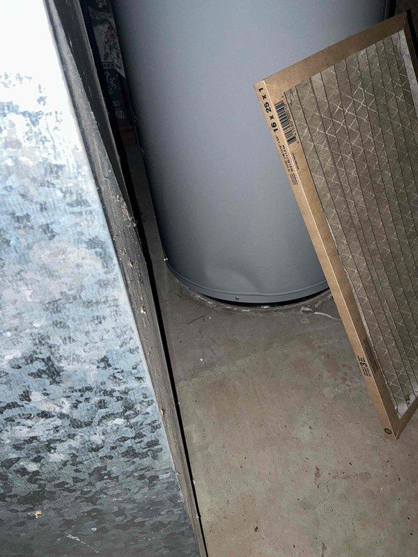 Conducted on-site evaluation for complete HVAC system replacement of 33-year-old equipment. Assessed existing natural gas furnace located in basement and air conditioning system in attic space. Documented current equipment condition and provided comprehensive estimate for replacement of both heating and cooling units.