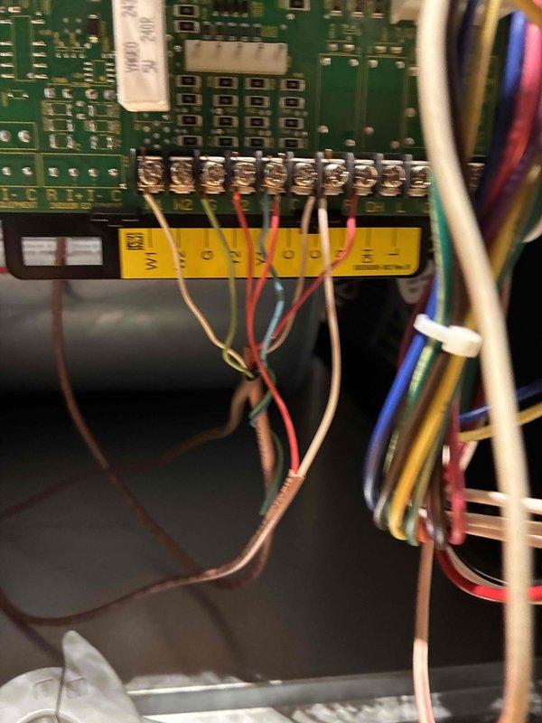Responded to warranty service call for system not cooling properly. Performed comprehensive cooling system tune-up and maintenance inspection, including examination of control board and electrical connections. Installed new Honeywell MERV 11 16x25x4 F100 air filter to improve system airflow and efficiency.