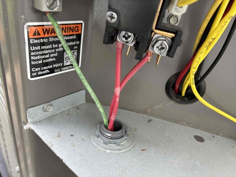 Responded to no cool call on system under 10 years old. Performed diagnostic testing using digital multimeter and refrigerant pressure gauges to assess system performance and identify cause of cooling failure. Verified electrical connections at junction box, inspected wiring integrity including ground wire connections, and checked compliance with electrical safety standards. Measured temperature differential and refrigerant pressures to determine system operating parameters and complete troubleshooting protocol.