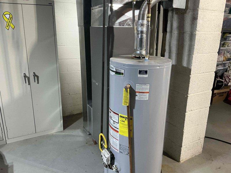 Conducted on-site evaluation for air conditioning system replacement at residential property. Assessed existing Lennox HVAC equipment located in basement mechanical room, including furnace/air handler unit and associated ductwork components. Documented current system configuration, equipment specifications, and installation conditions through photographic documentation to provide comprehensive replacement estimate for non-operational cooling system.