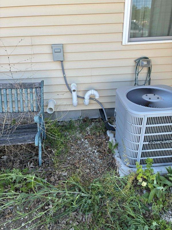 Responded to callback for air conditioning unit that would not shut off. Upon arrival, inspected PRO1 programmable thermostat and found system continuously running. Diagnosed faulty thermostat relay causing compressor to remain energized regardless of temperature setpoint. Verified outdoor condensing unit operation and confirmed proper electrical connections at disconnect box. Issue resolved and system cycling properly at departure.