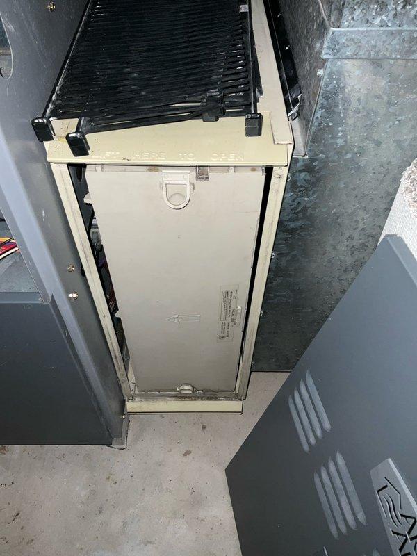 Completed HVAC system estimate for non-operational natural gas furnace located in basement. Assessed existing indoor furnace unit and outdoor air conditioning condenser, documented equipment conditions and specifications, and provided replacement options for complete system upgrade.