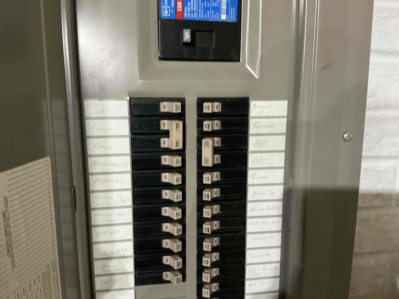 Responded to emergency service call for newly installed AC system experiencing issues. Evaluated electrical panel and ductwork installation in basement area. Refunded and replaced defective capacitor on new HVAC equipment to restore proper system operation.