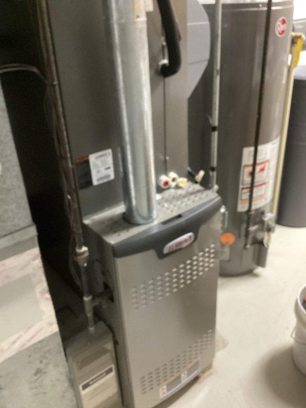 Responded to no cooling call at residential property. Upon inspection, found outdoor condenser unit with severely clogged and dirty air filter restricting airflow to the system. Filter exhibited heavy accumulation of dirt, dust, and debris with visible streaking patterns indicating extended period without maintenance. Cleaned filter and surrounding coil area, restoring proper airflow to unit. System tested and confirmed cooling operation restored to normal parameters.