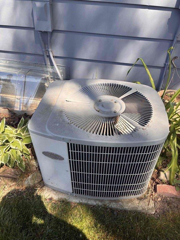 Responded to callback for air conditioning system not cooling after previous wiring repair. Upon inspection, identified and corrected improper wiring configuration that was causing simultaneous operation of heating and cooling equipment. Verified proper system operation, confirmed condenser unit cycling correctly, and ensured heating and cooling functions operate independently as designed.