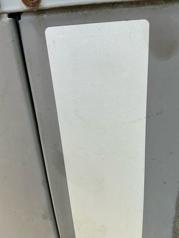 Provided estimate for replacement of existing Payne brand outdoor condensing unit (AC2-4) currently operational but experiencing refrigerant leak. Assessed unit condition, documented existing installation including electrical disconnect and concrete pad placement, and prepared replacement specifications for customer approval.