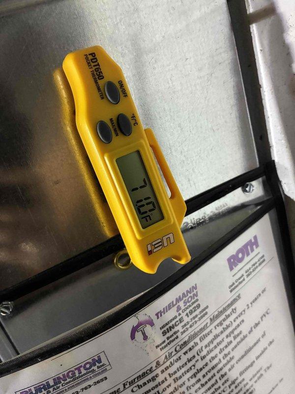 Responded to service call for loud zipping noise occurring when air conditioning system activated. Upon inspection, diagnosed issue with blower assembly and motor components. Performed diagnostic testing using digital measuring equipment to verify electrical readings and system performance. Addressed the noise complaint by servicing the blower wheel assembly and associated components within the air handler unit, restoring normal quiet operation to the system.