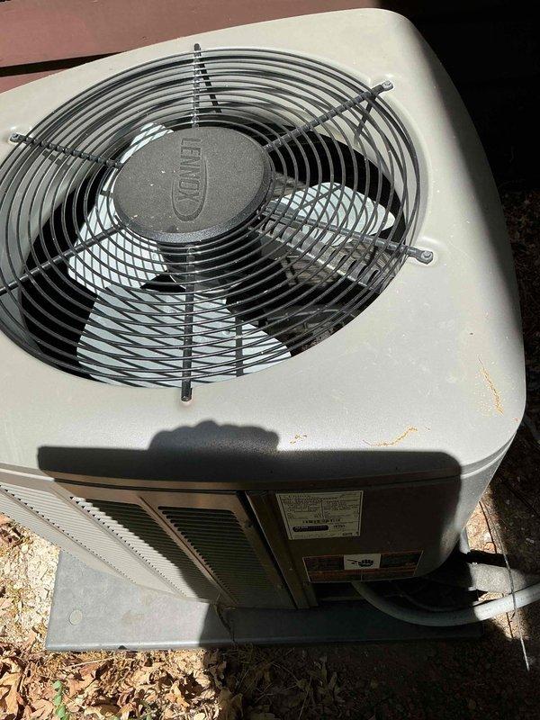 Completed preventative maintenance tune-up on outdoor air conditioning condenser unit. Performed standard system inspection, verified proper fan operation, and documented unit condition with photos. Customer requested estimate for duct cleaning services to be provided separately.