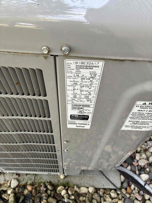 Responded to communication fault error code 179 on Infinity thermostat indicating outdoor unit communication failure. Inspected outdoor condenser unit model 18J8E324LZ and verified system components, wiring connections, and control board communication pathways between indoor and outdoor units. Unit remains under 10-year parts and 1-year labor warranty coverage from original installation.
