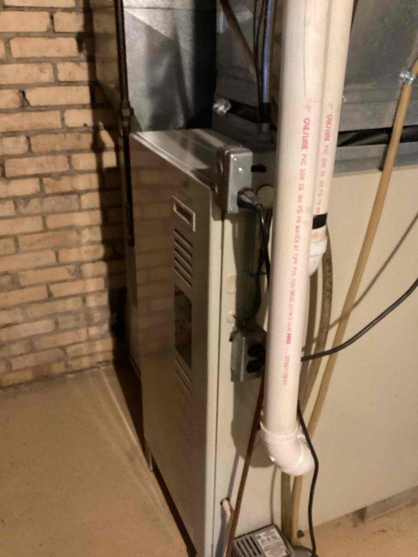 Responded to no-cooling call on aging HVAC system. Upon arrival, confirmed outdoor fan motor operation but unit failed to produce cooling. Diagnosed failed compressor on 10+ year old air conditioning system and recommended full system replacement due to age and repair costs exceeding value of equipment. Customer approved replacement, and new system was installed and tested successfully.