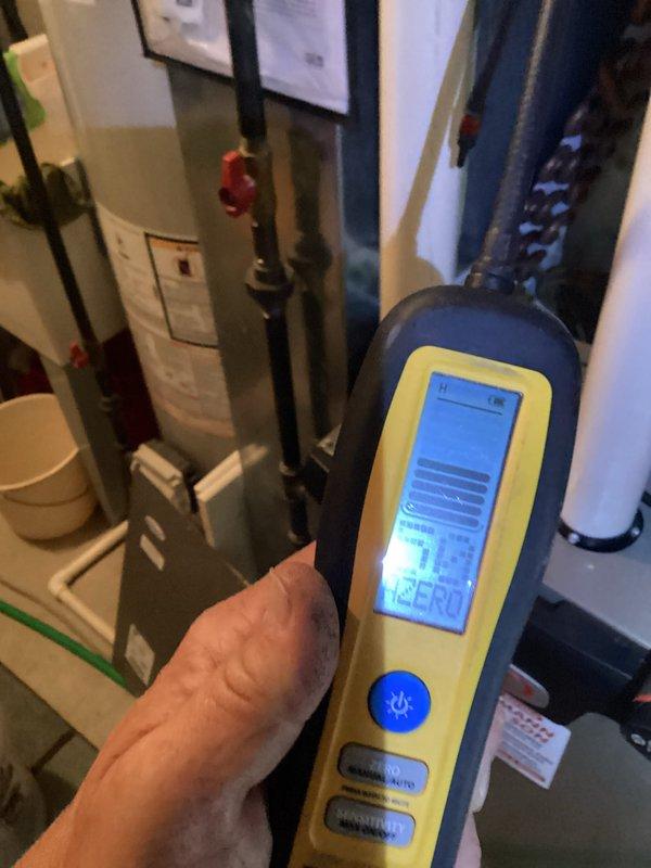 Responded to service call for residential air conditioning system experiencing repeated refrigerant loss. Customer reported previous diagnosis indicating leak in evaporator coil, which was installed approximately four years prior and still under manufacturer warranty. Upon arrival, performed comprehensive leak detection using electronic refrigerant leak detector throughout the system. Inspected indoor evaporator coil assembly and confirmed presence of refrigerant leak. Examined outdoor condensing unit, refrigerant lines, and all accessible connection points. Documented equipment condition and leak location with diagnostic readings. Advised customer on warranty coverage options and recommended contacting manufacturer for coil replacement under existing warranty terms given the age of the component and nature of the failure.