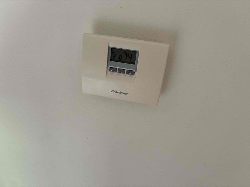 Responded to no cooling call on system over 10 years old. Upon arrival, performed diagnostic evaluation of air conditioning equipment and controls, including inspection of Braeburn digital thermostat and Aprilaire humidistat. Documented equipment conditions and thermostat settings for customer review and repair recommendations.