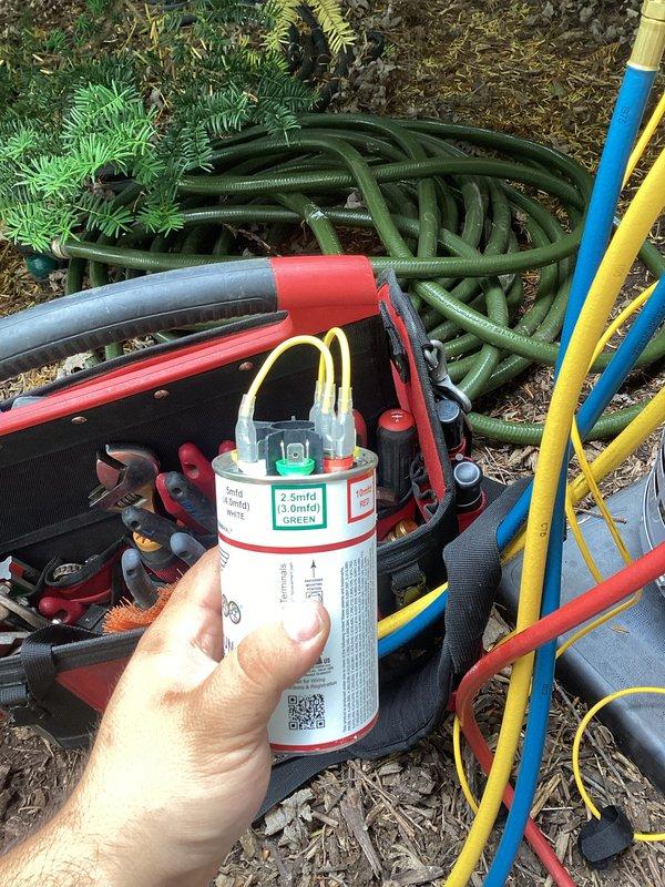 Responded to callback for AC unit that stopped running following tune-up service performed earlier in the week. Upon arrival, diagnosed failed dual run capacitor as cause of system failure. Replaced defective 3.0 MFD capacitor with new unit, verified all electrical connections, and tested system operation. Unit restored to normal cooling operation with proper amp draw and no further issues detected.