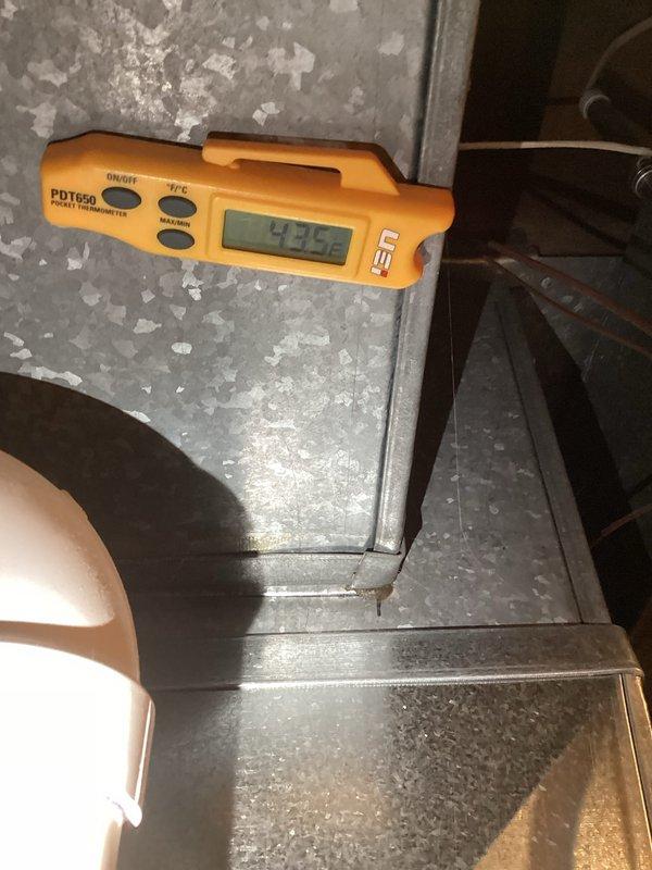 Completed annual cooling system tune-up on Lennox furnace unit as part of recurring membership maintenance visit. Performed comprehensive system inspection, measured supply air temperature at 43.5°F confirming proper cooling operation, and recommended filter replacement to customer. Applied membership discount on filters to address scheduling concerns from previous appointment change.