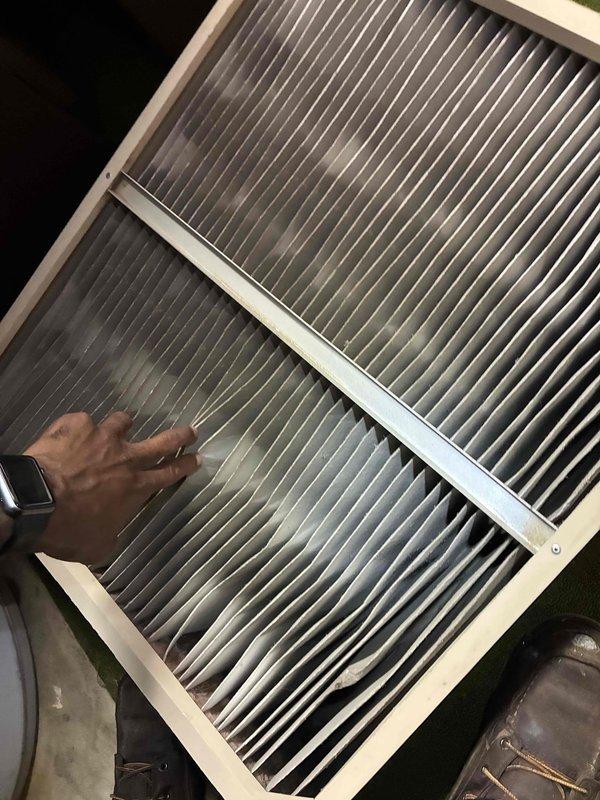 Responded to service call for 20+ year old Lennox AC unit experiencing coil freezing issues during operation. Upon arrival, found system had been kept off due to recurring freeze-up problem. Performed diagnostic inspection of evaporator coil, refrigerant levels, and airflow components. Checked air filter condition and found accumulated debris restricting airflow, a common cause of coil freezing. Verified thermostat operation and settings. Addressed the freezing issue by identifying and correcting airflow restriction, allowing system to resume normal operation without freeze-up concerns.