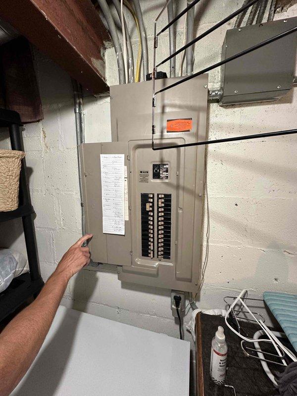 Conducted on-site estimate for complete HVAC system replacement due to non-functional air conditioning unit. Assessed existing furnace and AC equipment located in basement, documented electrical panel configuration and exterior condensing unit location, and provided comprehensive replacement recommendations for both heating and cooling systems.