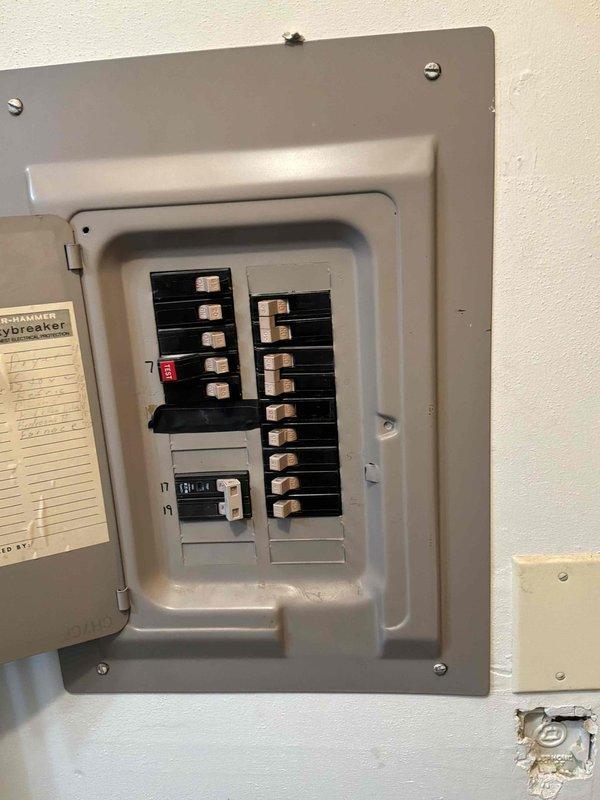 Provided estimate for replacement of two 40-gallon water heaters in duplex property, with units located in closets on each side of the building. Assessed existing installations, electrical panel configuration, and utility connections to determine scope of work for dual water heater replacement project per property owner's specifications.