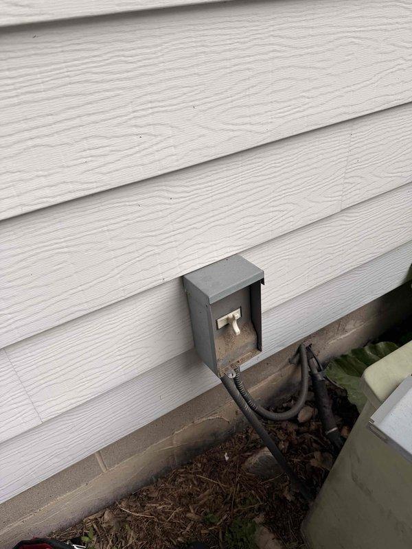 Responded to no cooling call on aging residential split system. Upon arrival, found outdoor condensing unit inoperative with visible signs of weathering and corrosion on electrical components. Performed diagnostic testing, identified failed contactor and capacitor due to age-related deterioration, and completed necessary repairs to restore cooling operation.