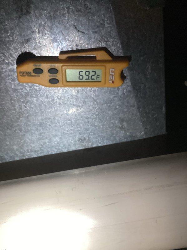 Completed annual cooling system tune-up and maintenance inspection as part of recurring family membership service. Performed comprehensive evaluation of air handler unit in basement mechanical room, including inspection of copper refrigerant lines, electrical connections, and ductwork components. Verified system temperatures and airflow measurements using calibration-grade instrumentation, confirming proper operational parameters throughout the cooling cycle.
