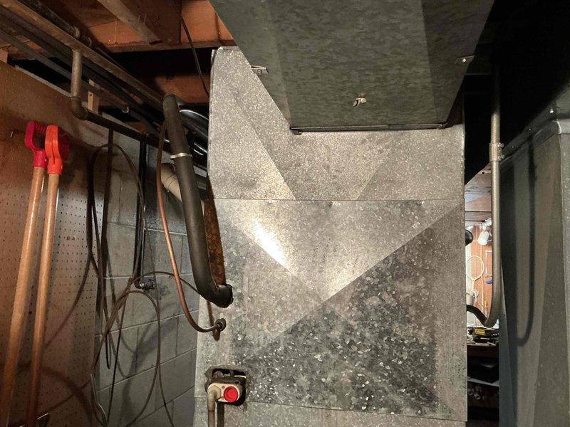 Responded to residential HVAC service call for non-operational furnace system located in basement. Performed comprehensive assessment of existing air handler unit and thermostat to provide replacement estimate for failed heating equipment.