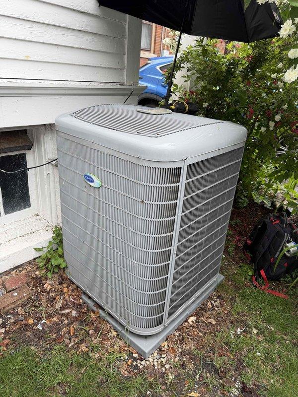 Completed comprehensive air conditioning tune-up service on residential split system. Performed thorough inspection of outdoor condenser unit and indoor air handler, including examination of control board, electrical connections, and all major components. All systems tested and found operating within normal parameters with no deficiencies noted.
