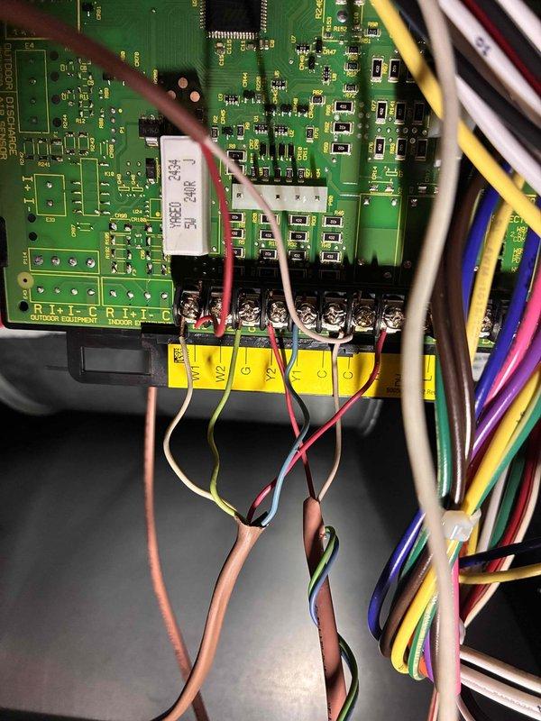 Installed Ecobee3 Lite smart thermostat at property, connecting wiring to HVAC control board terminal blocks and mounting unit to wall. Upon completion, contacted property owner via phone to provide remote operational instructions and thermostat usage training, ensuring exclusive control access remained with owner rather than tenant per specific request.
