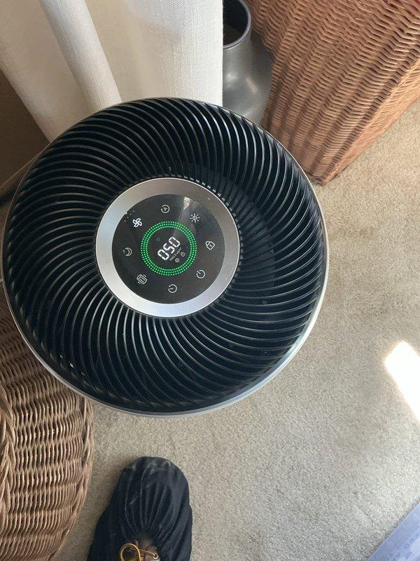Responded to service call for poor indoor air quality and haze throughout home. Upon arrival, found HVAC system had been shut down by homeowner as a precaution. Performed comprehensive system diagnostics and air quality assessment. Determined primary cooling system was functioning properly with no mechanical issues or refrigerant concerns. Verified air handler operation, inspected ductwork for obstructions, and confirmed proper airflow throughout system. Recommended deployment of portable air purification units to address immediate air quality concerns while system operates normally. Customer educated on proper system operation and air quality monitoring procedures.