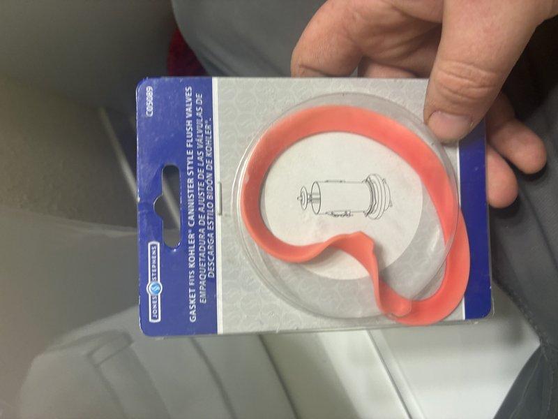 Responded to service call for toilet with randomly activating float mechanism. Upon inspection, identified faulty flush valve gasket causing improper sealing and erratic float operation. Removed existing deteriorated gasket from flush valve assembly and replaced with new Gasket-Pro toilet canister seal. Tested flush mechanism for proper operation and verified float system functioning correctly with no random activation. System restored to normal operation.