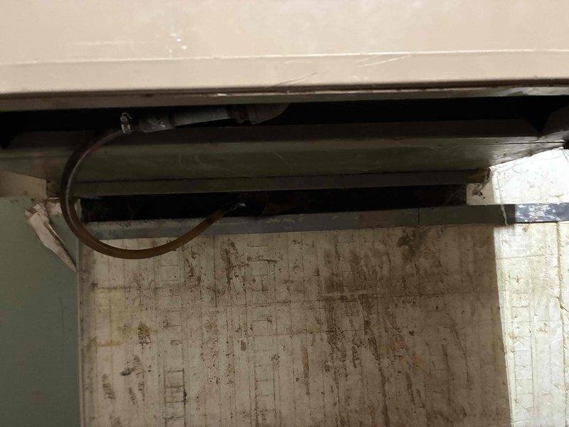 Completed on-site estimate for Magic Pak HVAC system replacement. Assessed existing unit installation in basement/crawl space area, documenting current ductwork configuration with visible condensation issues on metal duct surfaces and aging infrastructure including deteriorated wall surfaces and exposed copper piping. Evaluated structural support system, insulation conditions, and accessibility for replacement equipment installation.