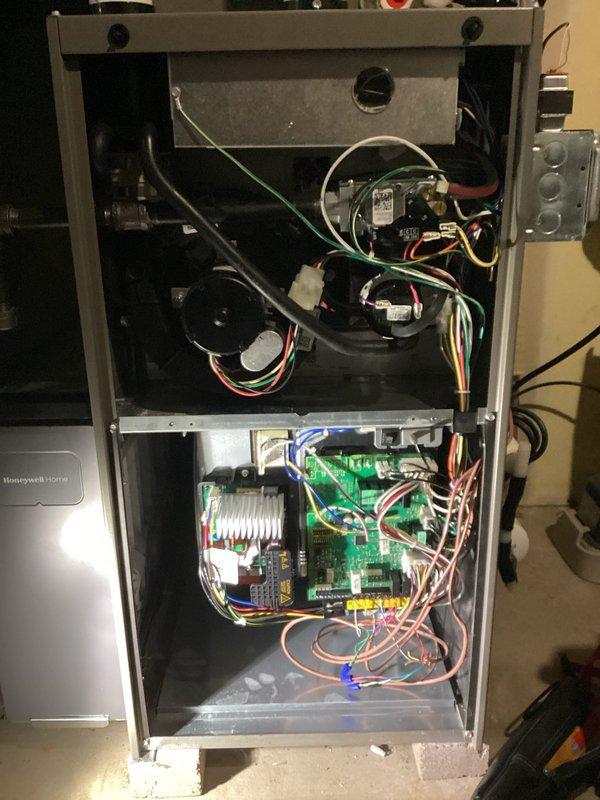 Completed full tune-up on Lennox furnace system, including comprehensive inspection of blower motor assembly, control board, and all electrical connections. Performed humidifier tune-up service, verified proper operation of all system components, and confirmed equipment is functioning within manufacturer specifications.