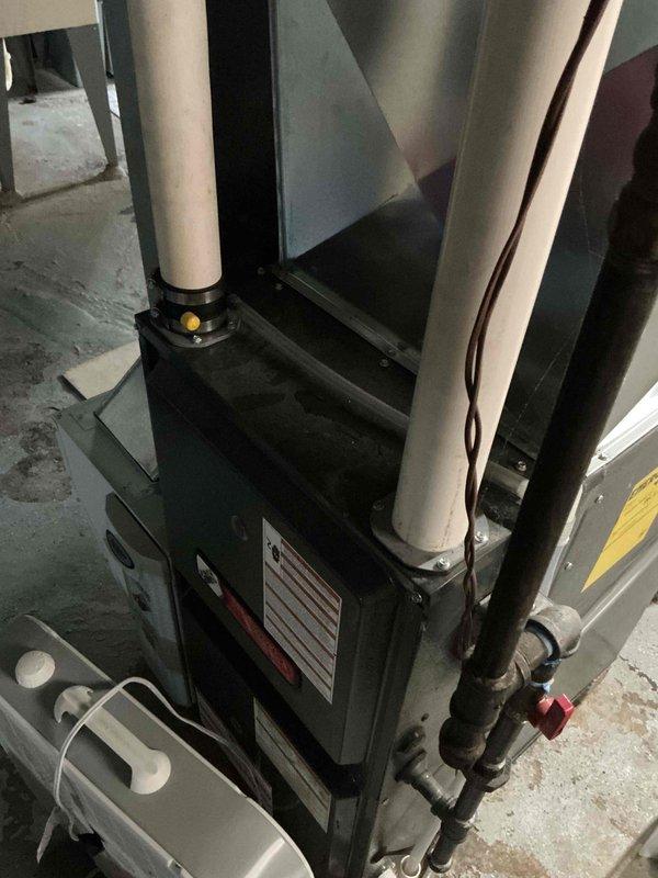 Completed comprehensive preventive maintenance inspection on both heating and cooling systems as part of annual membership agreement. Performed thorough evaluation of air handler unit, including inspection of refrigerant lines, mounting brackets, condensate drainage system, and all electrical connections. Assessed condenser unit exterior coils, noting moderate accumulation of dirt and debris on fin surfaces that may impact heat transfer efficiency if not addressed during next service interval. All system components operational with no immediate safety concerns identified. Equipment photographed for service documentation and future reference.