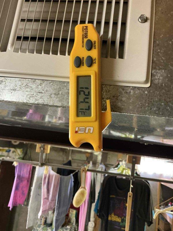 Completed recurring membership cooling maintenance visit. Performed system diagnostics using digital multimeter to verify electrical parameters and measured supply air temperature at 72.7°F using calibrated digital thermometer. All readings within normal operating range for cooling system operation.