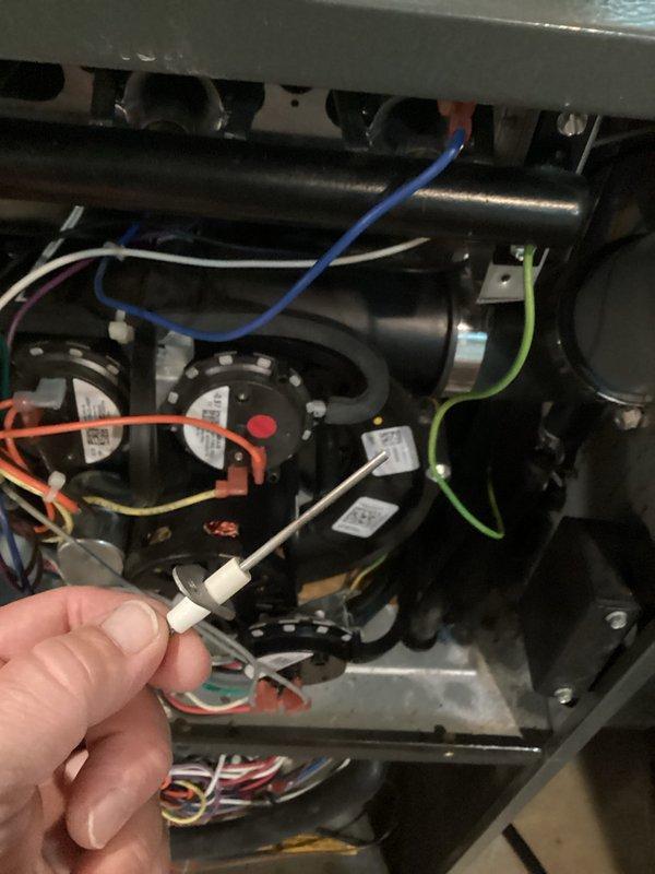 Completed furnace tune-up and air conditioning system inspection. Performed comprehensive evaluation of internal components including gas valve assemblies, control modules, circuit boards, and electrical connections. Inspected blower compartment, heat exchanger assembly, and verified proper wiring connections throughout the system. All components found to be operating within normal parameters and system ready for continued service.