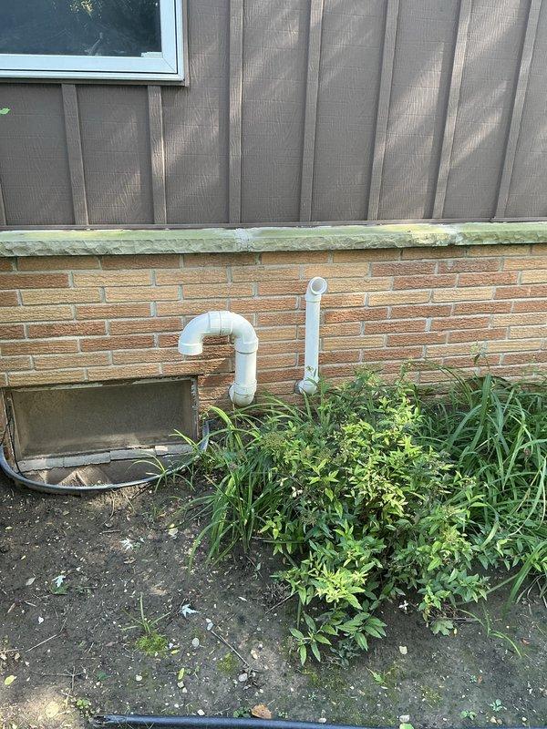 Responded to emergency service call for furnace replacement estimate. Conducted thorough assessment of existing HVAC system, including exterior condensing unit and exhaust/intake PVC piping configuration. Documented current equipment condition and provided comprehensive replacement options to address heating system failure.