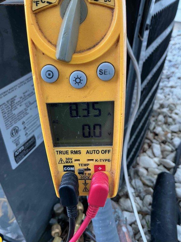 Completed comprehensive tune-up service on both furnace and air conditioning system. Performed standard diagnostic measurements including amperage and voltage readings on both units to verify proper electrical operation and system performance. All equipment tested and found operating within normal parameters.