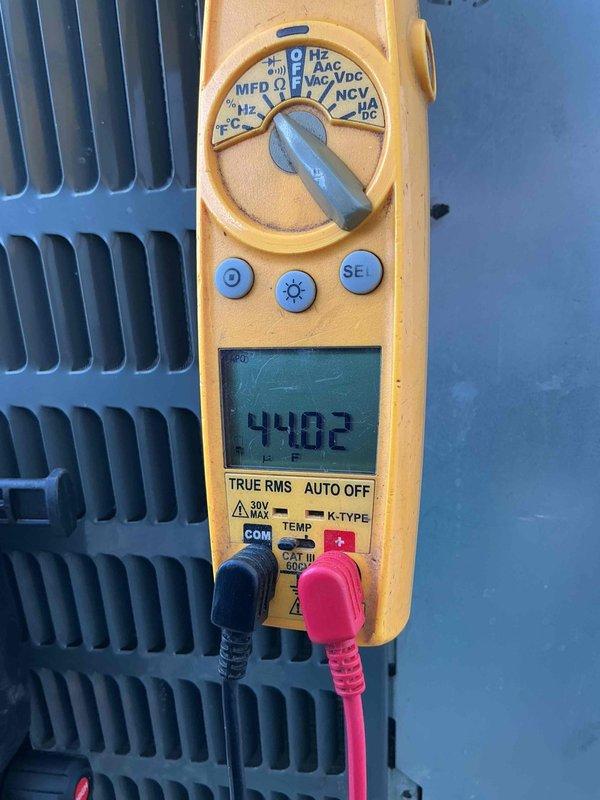 Completed comprehensive tune-up service on both furnace and air conditioning system. Performed standard diagnostic measurements including amperage and voltage readings on both units to verify proper electrical operation and system performance. All equipment tested and found operating within normal parameters.